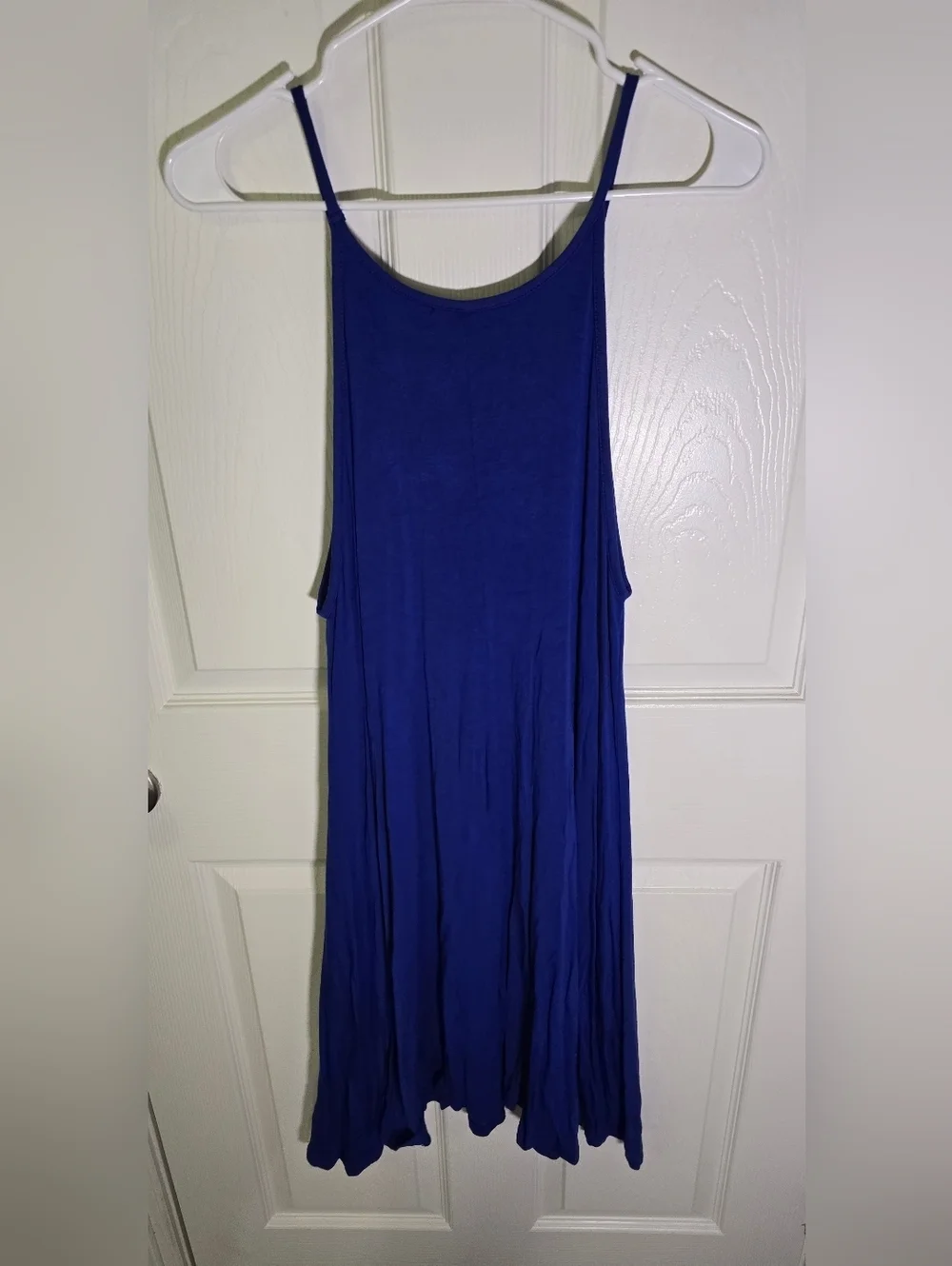Old Navy Womens Blue Spaghetti Strap Tank Maxi Dress Large